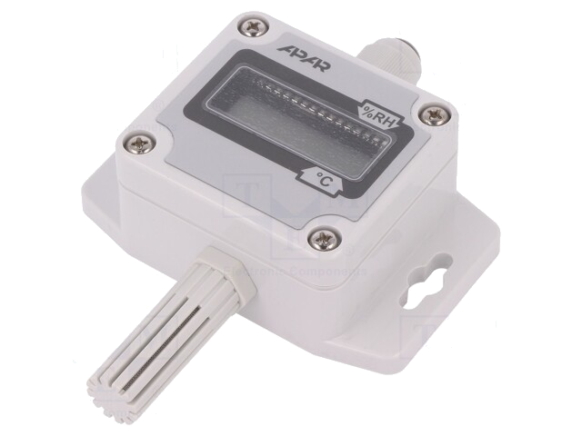 Omvormer: temperatuur en vochtigheid; 0÷100%RH; -30÷80°C; AR252 Omvormer: temperatuur en vochtigheid; 0÷100%RH; -30÷80°C; AR252